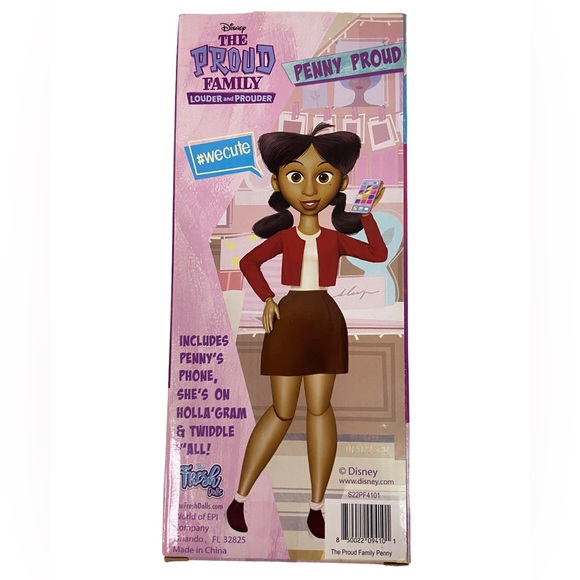 The Proud Family Louder and Prouder Penny Proud Fashion Doll New Factory… - Picture 3 of 4
